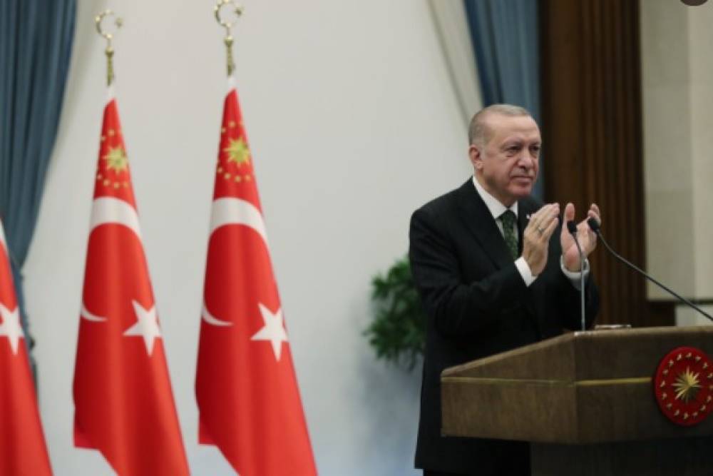 Cumhurbaşkanı Erdoğan: Biz Türk milleti ve Kıbrıs Türkü olarak bu topraklarda ev sahibiyiz
