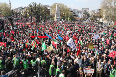 İstanbul'da "Büyük Gazze Yürüyüşü" gerçekleştirilecek