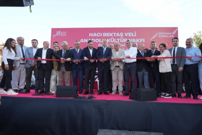 Hacıbektaş Veli Anadolu Kültür Vakfı Özgür Cemevi açıldı