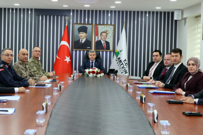 Artvin'de güvenlik ve asayiş koordinasyonu