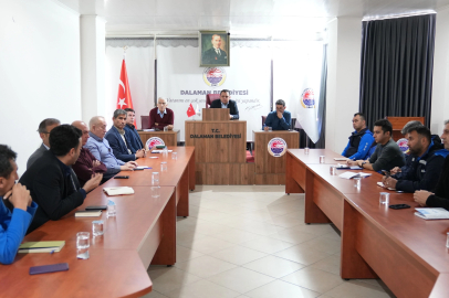 Muğla Dalaman���������da doğalgaz çalışmaları toplantısı yapıldı