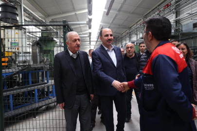 Konya'da Başkan Altay 3. OSB’yi ziyaret etti