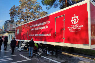 Kocaeli Büyükşehir'den depremin 3. yılında Hatay’da dayanışma örneği