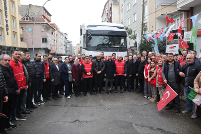 Kocaeli Çayırova’dan Gazze’ye kardeşlik eli uzandı