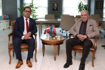 Bursa Nilüfer’e Letonya Büyükelçisi’nden ziyaret