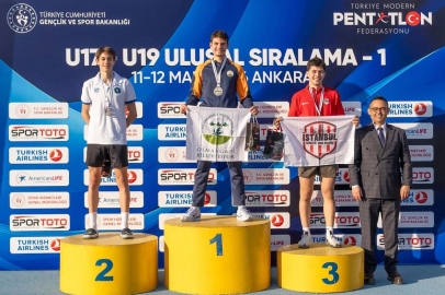 Bursa Büyükşehirli pentatlon sporcusu Türkiye ikincisi oldu