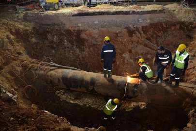 ASAT’tan Duraliler 1 Ana İsale Hattı’nda yoğun mesai