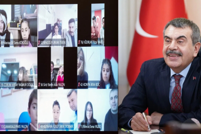 Bakan Tekin, 23 Nisan programını çocuklarla şekillendiriyor