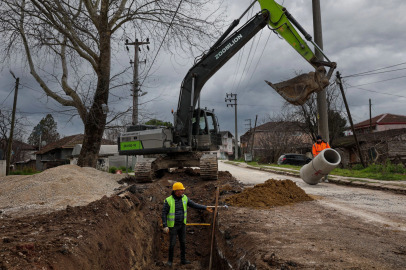 Sakarya Karakamış'a 3 bin 500 metrelik yağmursuyu hattı